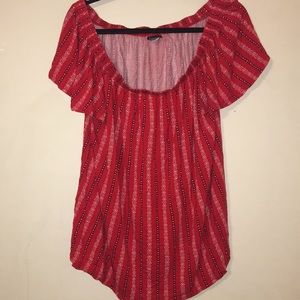 Torrid Plus size off the shoulder top